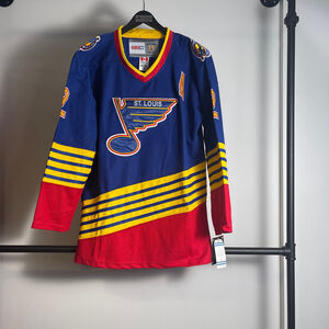 Men's CCM St. Louis Blues MacInnis Jersey size 54
